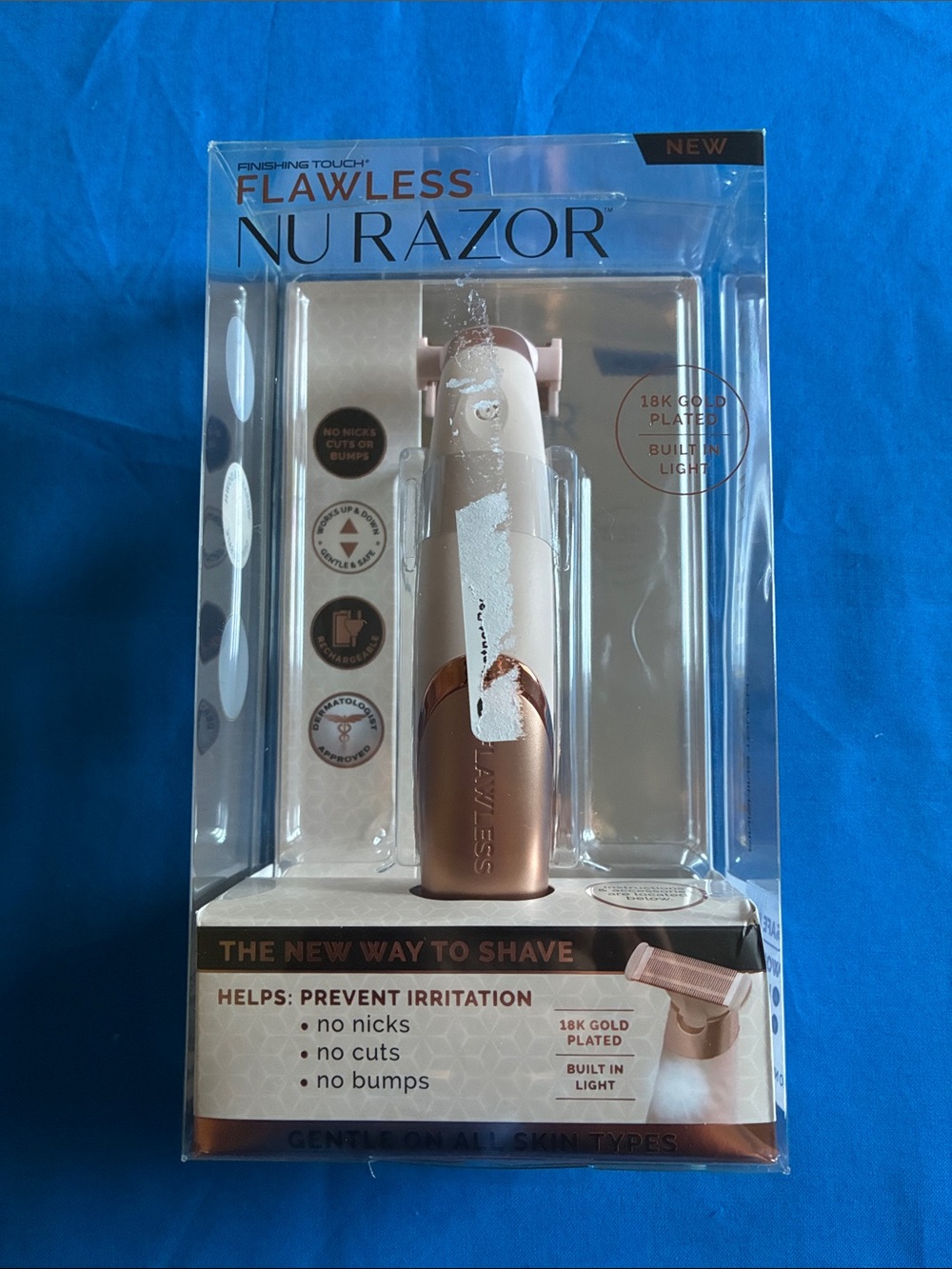 Finishing touch
Flawless razor